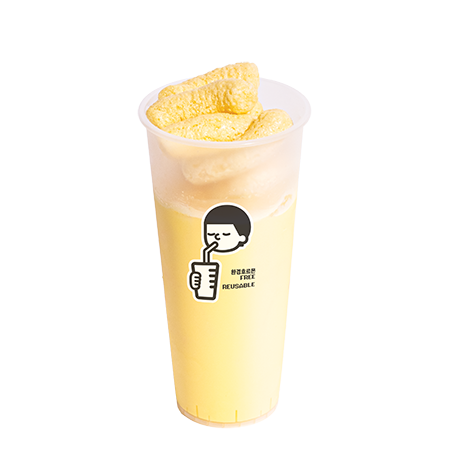 바나나우유 라떼